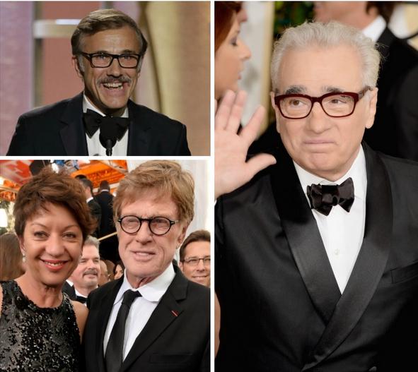 Celebrities wearing Eyeglasses at Golden Globe