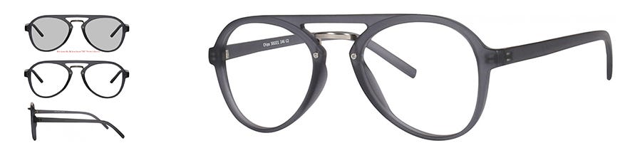 chip aviator eyeglasses frame