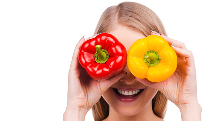 Peppers for healthy eyes