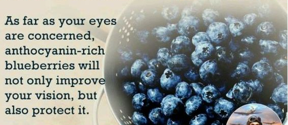 Blueberries for healthy eyes