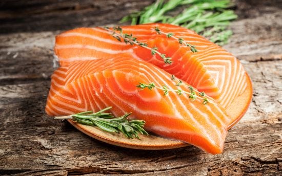 Salmon For Healthy Eyes