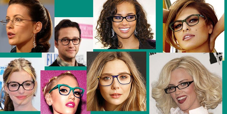 Top Celebrities Wearing Eyeglasses
